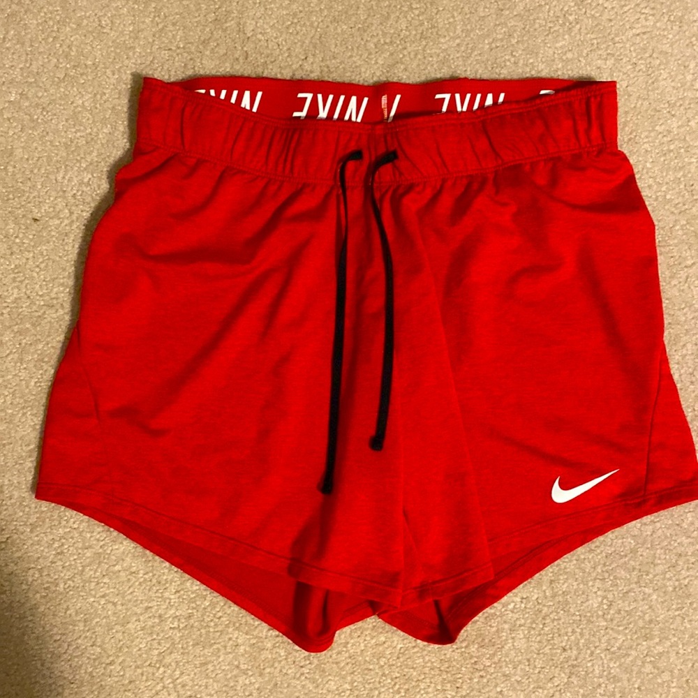 Nike Dri-fit shorts red
